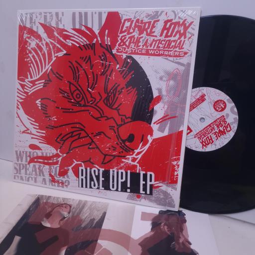 CLAIRE FOXX & THE ANTISOCIAL JUSTICE WORRIERS RISE UP! EP EP01 12” EP