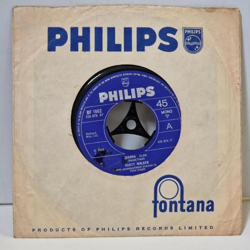 SCOTT WALKER Joanna BF 1662 7” SINGLE