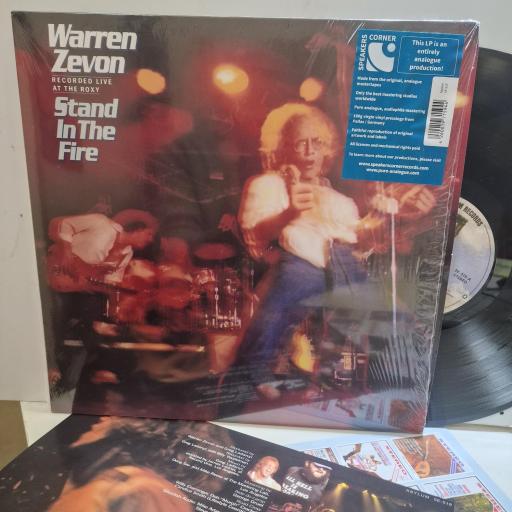 WARREN ZEVON Stand In The Fire SE-519 12” LP