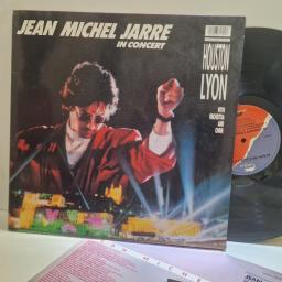 JEAN MICHEL JARRE In Concert Houston / Lyon 833 170-1 12” LP