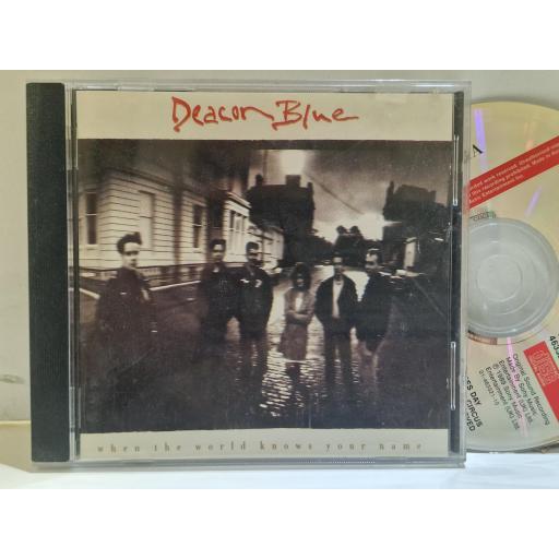 DEACON BLUE When The Wold Knows Your Name 463321 2 CD