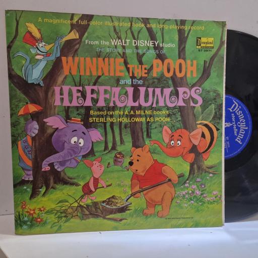 STERLING HOLLOWAY Winnie The Pooh & The Heffalumps ST 3971 12” LP AND BOOK