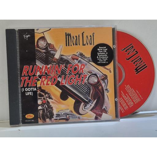 MEAT LOAF Runnin' For The Red Light (I Gotta Life) VSCDX 1582 CD