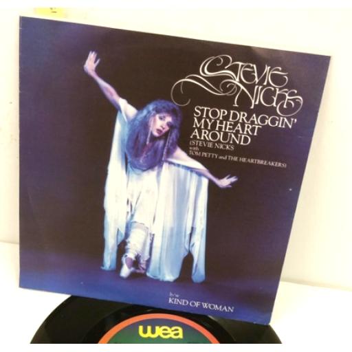 STEVIE NICKS WITH TOM PETTY AND THE HEARTBREAKERS stop draggin' my heart around, 7 inch single, WEA 79231