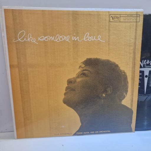 ELLA FITZGERALD FRANK DEVOL AND HIS ORCHESTRA Like Someone In Love MGV-4004 12” LP