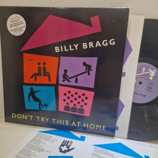 BILLY BRAGG Don’t Try This At Home COOK 062 2x 12” LP