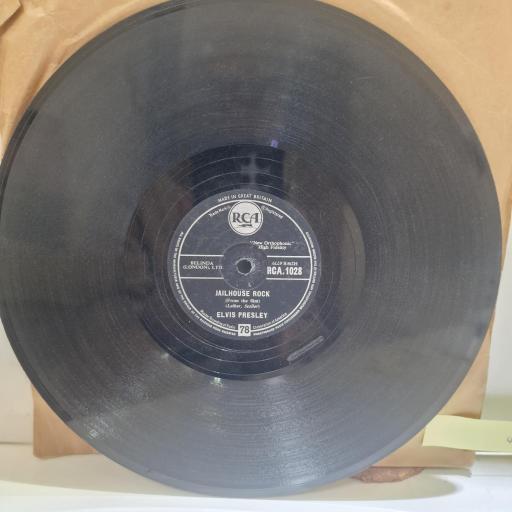 ELVIS PRESLEY Jailhouse Rock RCA 1028 7” vinyl