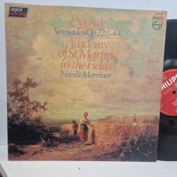 DVOŘÁK ACADEMY OF ST. MARTIN-IN-THE-FIELDS NEVILLE MARRINER Serenades Op. 22 & 44 6514 145 12” LP