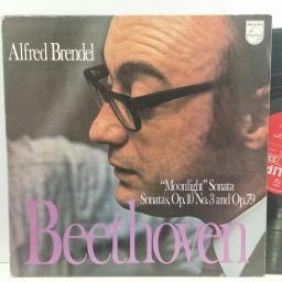 BEETHOVEN ALFRED BRENDEL "Moonlight" Sonata / Sonatas, Op.10 No.3 And Op.79 "Moonlight" Sonata / Sonatas, Op.10 No.3 And Op.79 6500 417 12” LP