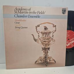 MENDELSSOHN ACADEMY OF ST. MARTIN-IN-THE-FIELDS CHAMBER ENSEMBLE Octet Op. 20, String Quintet Op. 87 9500 616 12” LP