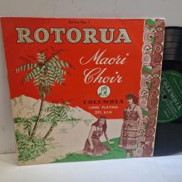 ROTORUA MAORI CHOIR Rotorua Maori Choir No.1 33-MS-6001 10” ALBUM