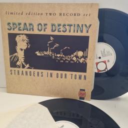 SPEAR OF DESTINY Strangers In Our Town TENX 148 2x 12” LP