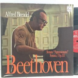 BEETHOVEN ALFRED BRENDEL Sonata "Appassionata" / Sonata, Op. 111 6500 138 12” LP