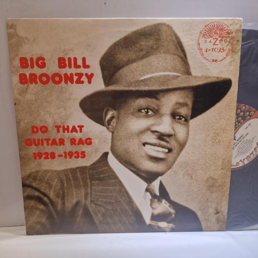 BIG BILL BROONZY Do That Guitar Rag: 1928 – 1935 L-1035 12” LP
