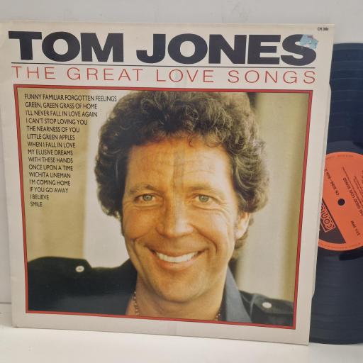 TOM JONES The Great Love Songs CN2086 12” LP