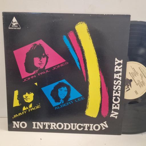 JOHN PAUL JONES, JIMMY PAGE, ALBERT LEE No Introduction Necessary THBL-007 12” LP