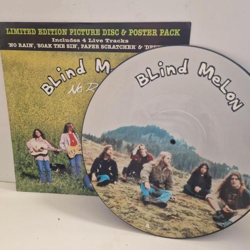 BLIND MELON No Rain 12CLPD 699 12” PICTURE DISC WITH POSTER SLEEVE