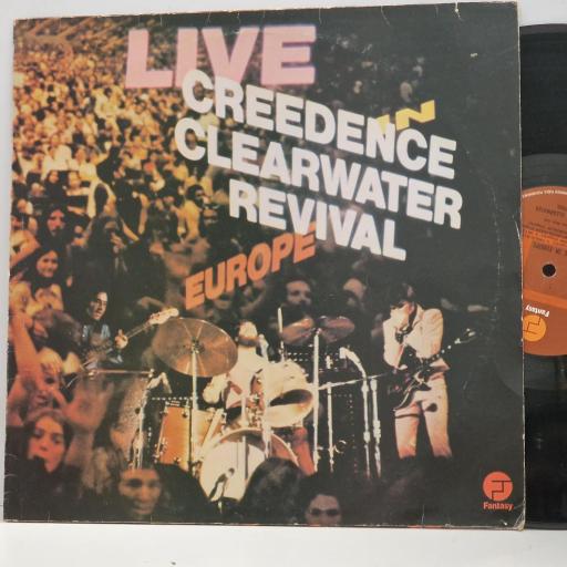CREEDENCE CLEARWATER REVIVAL Live In Europe FT 520 12” LP