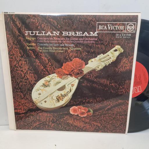 JULIAN BREAM Rodrigo / Britten / Vivaldi SB-6635 12” LP