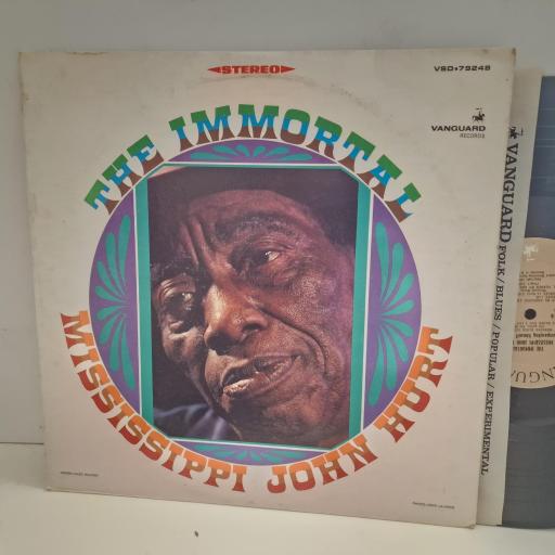 MISSISSIPPI JOHN HURT The Immortal Mississippi John Hurt VSD-79248 12” LP