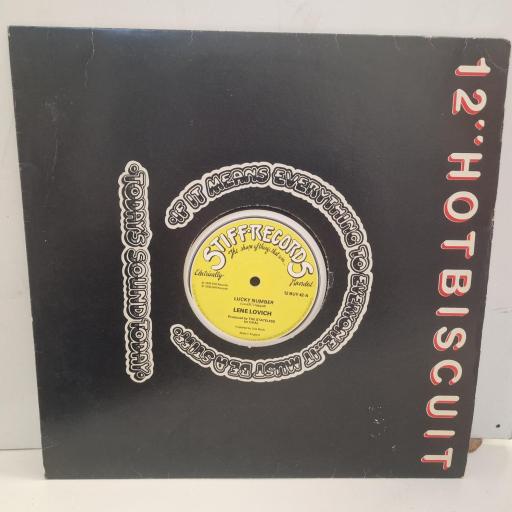 LENE LOVICH Lucky Number 12 BUY 42 12” LP