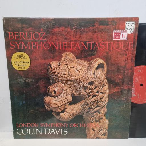 BERLIOZ LONDON SYMPHONY ORCHESTRA COLIN DAVIS Symphonie Fantastique 835 188 AY 12” LP