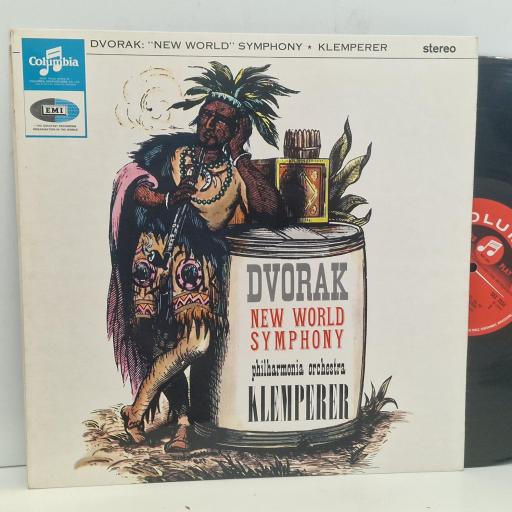 DVORAK KLEMPERER PHILHARMONIA ORCHESTRA "New World" Symphony SAX 2554 12” LP