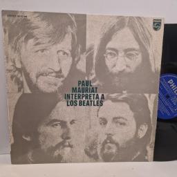 LA GRAN ORCHESTRA DE PAUL MAURIAT Paul Mauriat Interpreta Los Beatles 63 32 046 12” LP