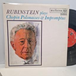 RUBINSTEIN, CHOPIN, Polonaises And Impromptus SB-6649 12” LP