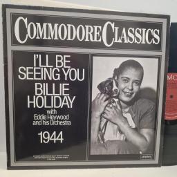 BILLIE HOLIDAY with EDDIE HEYWOOD AND HIS ORCHESTRA I’ll Be Seeing You 6.24291 AG 12” LP