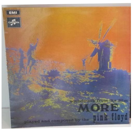 PINK FLOYD soundtrack from the film more played and composed by pink floyd, SCX 6346