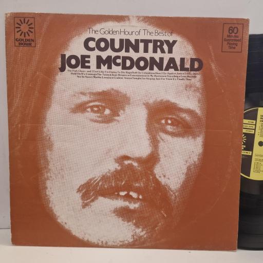 COUNTRY JOE MCDONALD The Golden Hour Of The Best Of Country Joe McDonald GH 865 12” LP