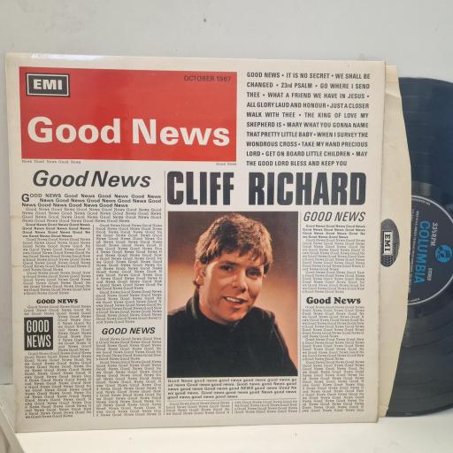 CLIFF RICHARD Good News SX 6167 12” LP