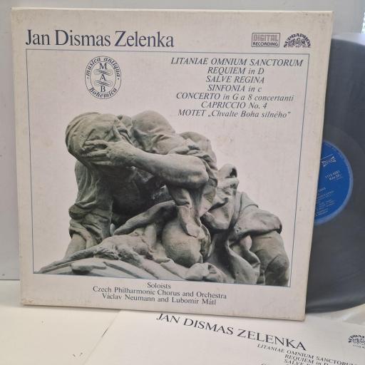 JAN DISMAS ZELENKA THE CZECH PHILHARMONIC ORCHESTRA VÁCLAV NEUMANN LUBOMÍR MÁTL CZECH PHILHARMONIC CHORUS Litaniae Omnium Sanctorum/Requiem In D/Salve Regina/Sinfonia In C/Concerto In G A 8 Concertanti/Capriccio N°. 4/Motet "Chvalte Boha Silného" 112 4251