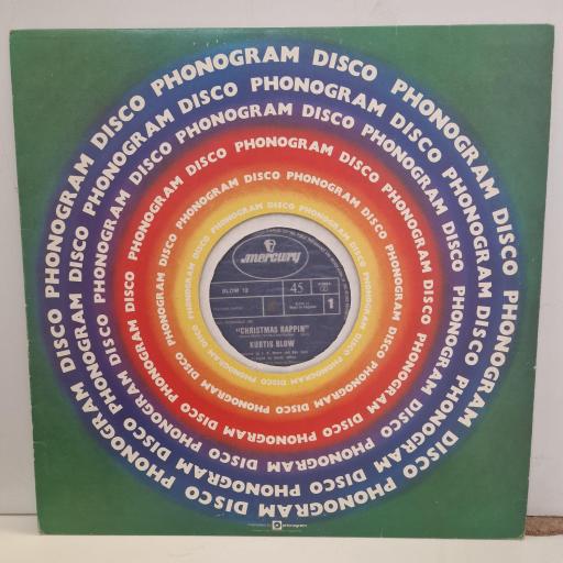 KURTIS BLOW Christmas Rappin’ BLOW 12 12” SINGLE