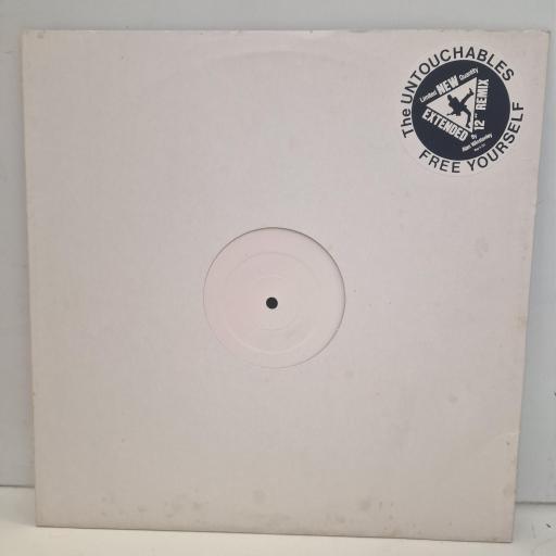 THE UNTOUCHABLES Free Yourself BUY IT 221 12” LP WHITE LABEL