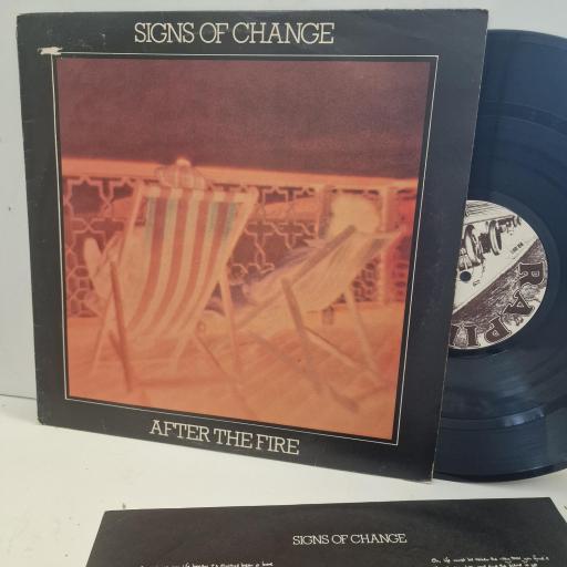 AFTER THE FIRE Signs Of Change RR 001 12” LP
