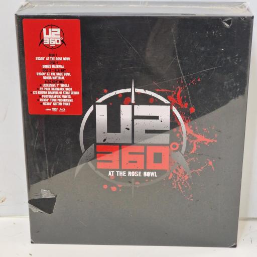 U2 U2360° At The Rose Bowl 2737614 2x DVD and 7” vinyl