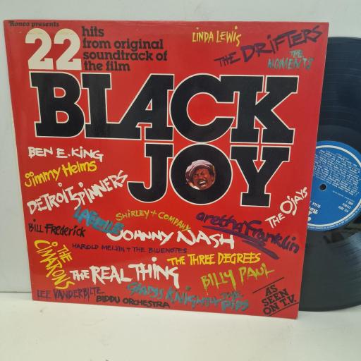 VARIOUS Black Joy (22 Hits From Original Soundtrack Of The Film) RTL 2025 12” LP