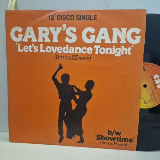 GARY’S GANG Let’s Lovedance Tonight 13 7328 12” SINGLE