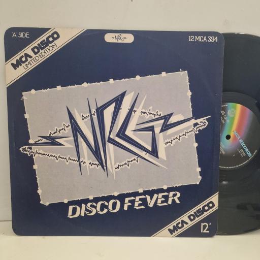 N.R.G. Disco Fever / The Last Dance 12 MCA 394 12” LP