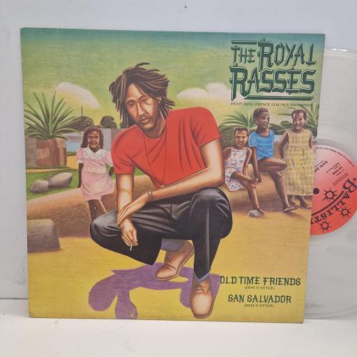 THE ROYAL RASSES Old Time Friends / San Salvador 12-UP36496 12” LP transparent