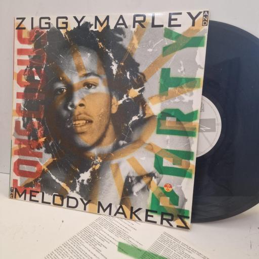 ZIGGY MARLEY AND THE MELODY MAKERS Conscious Party V 2506 12” LP