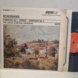 SCHUMAN Symphony No.1 “Spring” Symphony No. 4 STS 15019 12” LP