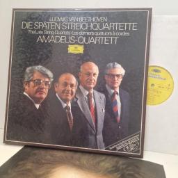 LUDWIG VAN BEETHOVEN, MELOS QUARTETT Die Späten Streichquartette - The Late String Quartets 415 676-1 4x 12” LP BOX SET