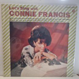 CONNIE FRANCIS Let’s Sing With Connie Francis MM 2060 12” LP