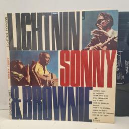 LIGHTNIN’ HOPKINS, BROWNIE MCGHEE, SONNY TERRY Lightnin’ Sonny & Brownie SOC 1009 12” LP
