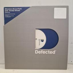 MINISTERS DE-LA-FUNK ft JOCELYN BROWN Believe (Part 1) DFECT14 12” SINGLE