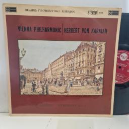 VIENNA PHILHARMONIC, HERBERT VON KARAJAN Symphony No.1 In C Minor, Op. 68 SB-2086 12” LP