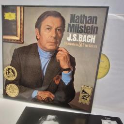 NATHAN MILSTEIN, J.S. BACH Sonatas & Partitas 2709 047 3x 12” LP BOX SET